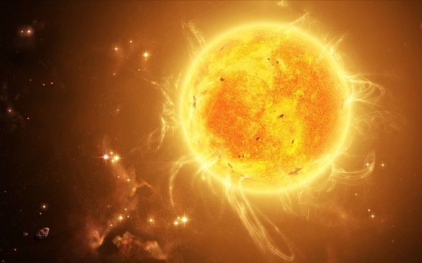 الشمس هي النجم الوحيد بالنظام الشمسي